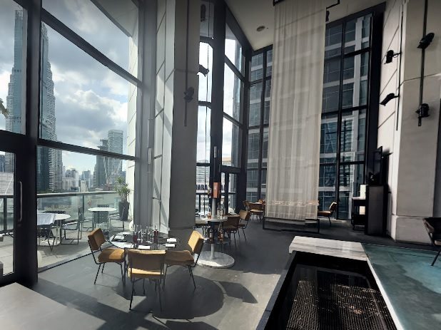 Cantaloupe at Troika Sky Dining
